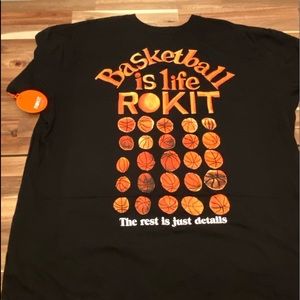 2 Rokit Basketball T-Shirts 2 Pack
